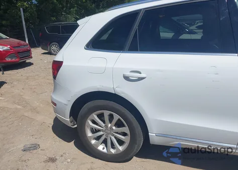 2013 Audi Q5 2.0T Premium z USA, uszkodzony, nr VIN WA1LFAFPXDA017677